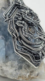 Alien Xenomorph Biomechanical Tech Pendant - Tobe Rose Wire Jewelry X Leet Wraps Collaboration