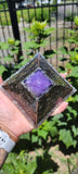 8 Sided Orgonite® Selenite Quartz STU Straight Line Cubits