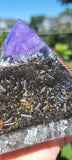 8 Sided Orgonite® Selenite Quartz STU Straight Line Cubits