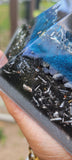 Large Hexagonal Throat Chakra Blue Orgonite Device