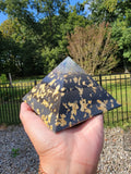 8 Sided Rainbow Fluorite Orgonite® Pyramid
