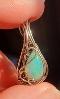 Ethiopian Opal in Sterling and Argentium