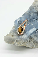 Tiger's Eye in Sterling Silver Argentium Silver and Copper