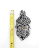 Alien Xenomorph Biomechanical Tech Pendant - Tobe Rose Wire Jewelry X Leet Wraps Collaboration