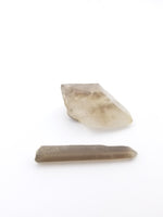 Elestial Smoky Quartz Pair