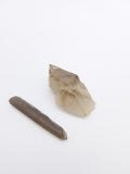 Elestial Smoky Quartz Pair