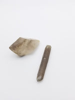 Elestial Smoky Quartz Pair