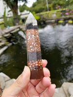 Blue Calcite Orgone Wand Crystal Tower