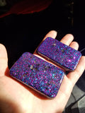 Slim Elite Noble Shungite Cellphone Stick On Holographic Blurple