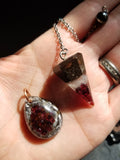 Orgone Pendulum Set With Pendant