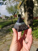 Aquamarine XSmall Orgonite Pyramid