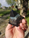 Aquamarine XSmall Orgonite Pyramid