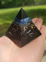 Blue Kyanite XSmall Orgonite Pyramid