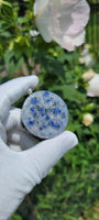 Lapis Lazuli 3D Flower of Life Orgonite Pendant EMF Protection