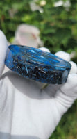 Om 3 Inch Orgonite Disc Plate Sodalite Kyanite Iolite Calming Protection