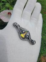 Ethiopian Opal in Sterling Silver Pendant Necklace