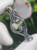 Ethiopian Opal in Sterling Silver Pendant Necklace