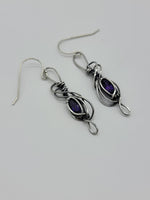 Sterling Silver Amethyst Earrings
