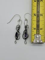 Sterling Silver Amethyst Earrings