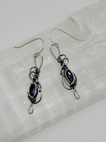 Sterling Silver Amethyst Earrings
