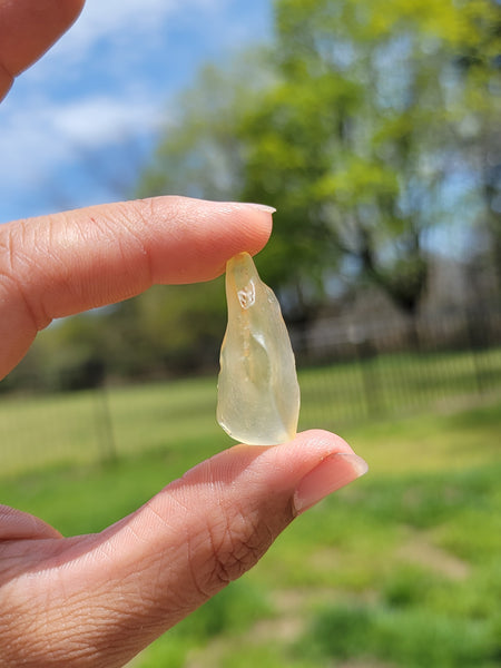 Libyan Desert Glass Libyan Gold Tektite 5.9 Grams