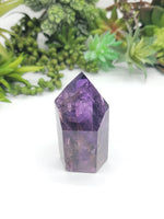 Smoky Amethyst Polished Point Phantoms Rainbows Tower A