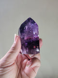 Smoky Amethyst Polished Point Phantoms Rainbows Tower A