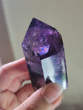 Smoky Amethyst Polished Point Phantoms Rainbows Tower A