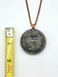 Labradorite Orgonite Energy Pendant Necklace A