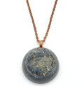 Labradorite Orgonite Energy Pendant Necklace B