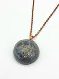 Labradorite Orgonite Energy Pendant Necklace B