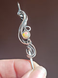 Ethiopian Opal Wearable Dab Dabber Tool Pendant Copper B