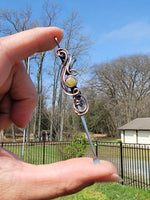 Ethiopian Opal Wearable Dab Dabber Tool Pendant Copper B