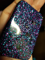 Slim Elite Noble Shungite Cellphone Stick On Holographic Blurple