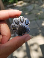 Orgone Pendant Dog Paw Dog Tag Charm Elite Noble Shungite